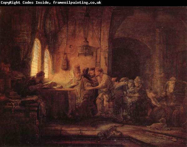 REMBRANDT Harmenszoon van Rijn The Parable of the Laborers in the Vineard